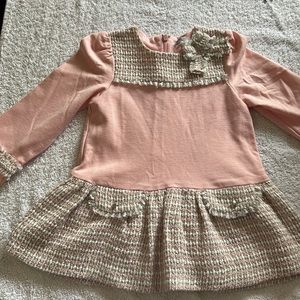 Girls Pitti Bimi Dress. Size:12 Months.